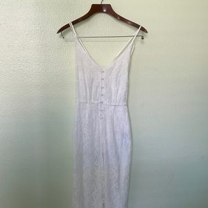 White Lace Jumpsuit (Trixxi)